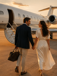 Private jet flights